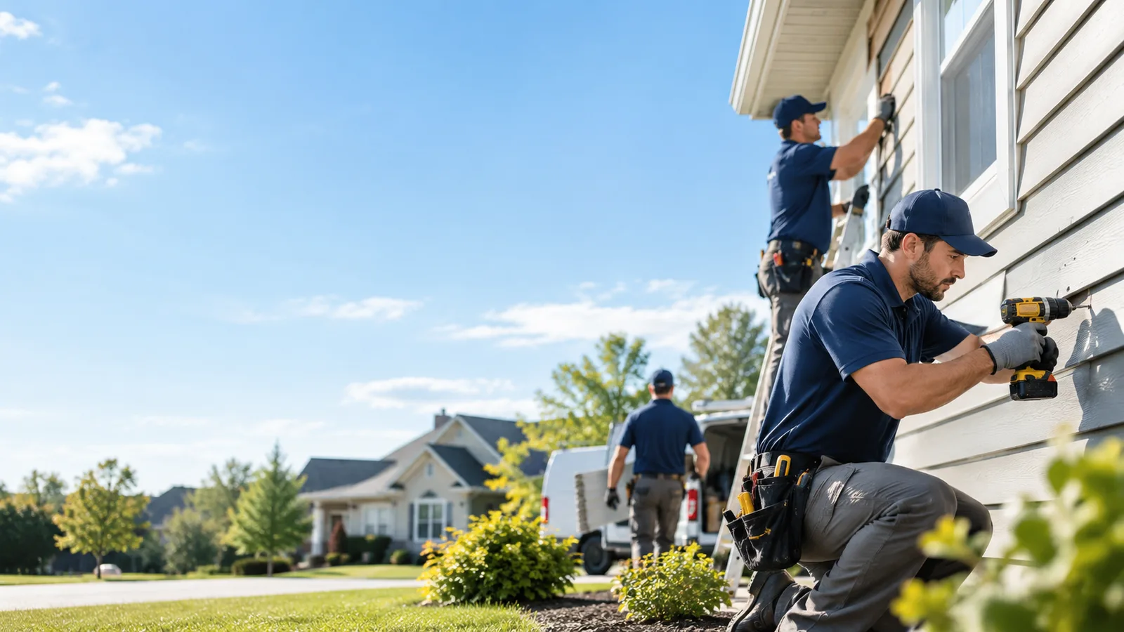 Commercial Siding Repair in Whiteman Air Force Base, MO